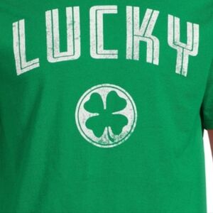 Lucky Shirt T-Shirt Green & White